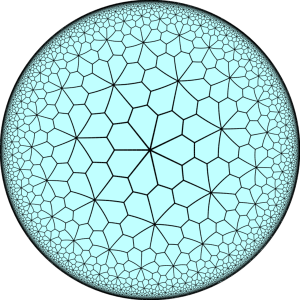 In this coordinate system the edge is infinitely far away. That doesn't mean you could walk beyond infinity.