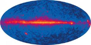 Image of the cosmic microwave background.