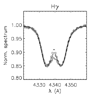 Brightness curve of the binary.