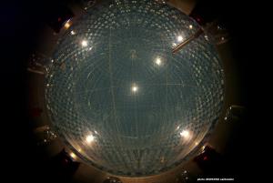The central nylon balloon of the Borexino Detector.