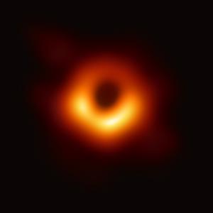 Radio image of the black hole in M87.