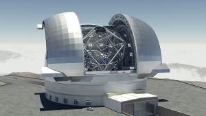 Rendering of the ELT when completed.