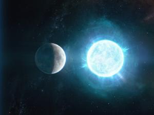 The most massive white dwarf is a bit larger than the Moon.