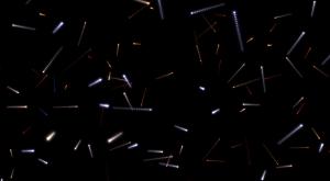 Illustration of future positions of stars in Omega Centauri.