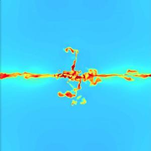 Simulation of turbulence in a stellar nursery.