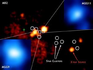 Image of an intermediate mass black hole.