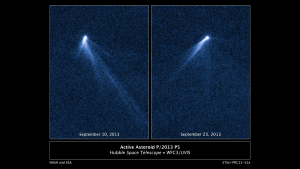 The asteroid P/2016 J1.