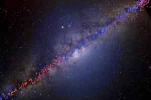 Rotation curve tracers in the Milky Way.