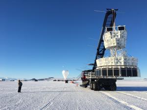 ANITA being prepared for launch.