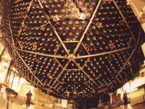 The neutrino detector at Sudbury Neutrino Observatory.