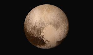 Pluto as seen by New Horizons.