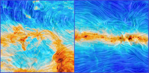 Image of the cosmic microwave background.