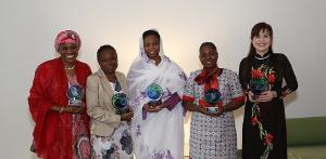 These five scientists won an Elsevier Foundation Award this year.