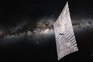 Artist view of the Planetary Society’s LightSail spacecraft.