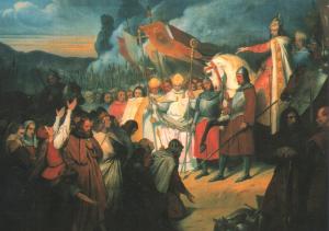 Charlemagne at Paderborn.