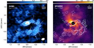 Gravitational clumps forming withing the spiral arms of V960 Mon.