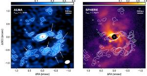 Gravitational clumps forming withing the spiral arms of V960 Mon.