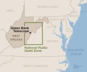 The National Radio Quiet Zone.