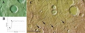 Valley networks on Mars show evidence for surface runoff driven by rainfall.