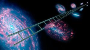 Climbing the cosmic distance ladder.