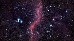 Image of an emission nebula.