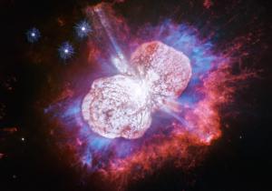 Hubble image of Eta Carinae.