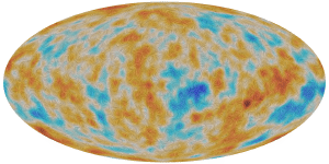 The bumpy polarization signal of the earliest light in the Universe.