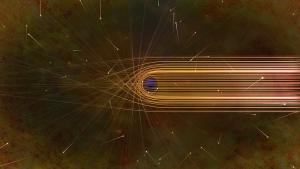 When a black hole is surrounded by hot gas, light can be focused by gravity to create a shadow of the black hole.