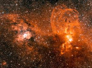 The Giant Nebula, NGC 3603.