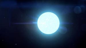 Illustration of a neutron star.