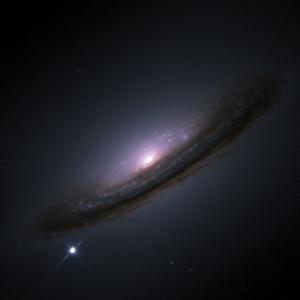 Hubble Space Telescope image of supernova 1994D in galaxy NGC 4526.