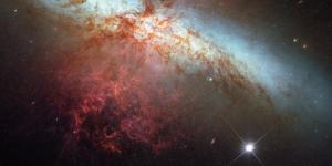 A Type Ia supernova SN 2014J in the galaxy M82.