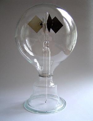 A Crookes Radiometer.