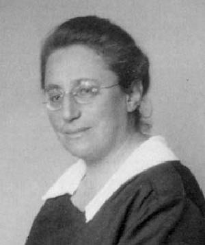 Emmy Noether, 1930.