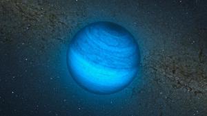 Artist's impression of a rogue planet.