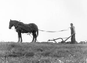 A farmer circa 1930.