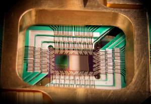 The DWave chip is promoted as a quantum computer.