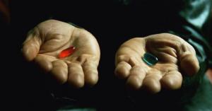 In *The Matrix* the plot is centered on a free will to choose.