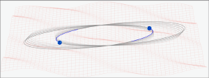 Gravitational waves could shift the Moon's orbit.