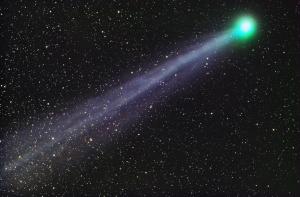 An image of C/2014 Q2 (Lovejoy), which is a long-period comet.