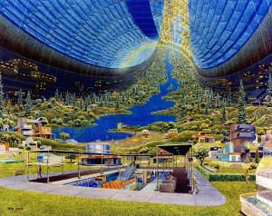 Even NASA has toyed with the idea of large space habitats.