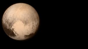 An image of Pluto taken by NASA’s New Horizons spacecraft on July 13, 2015.