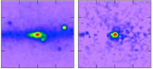 Observed gamma ray excess.