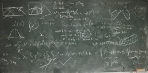 Mathematics about shape optimization.