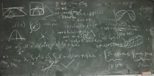 Mathematics about shape optimization.