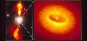 Black hole in NGC 4261.