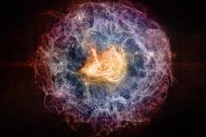 Artist view of the neutron star VT 1137-0337.