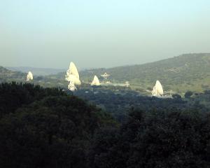 The Madrid Deep Space Communication Complex (MDSCC).