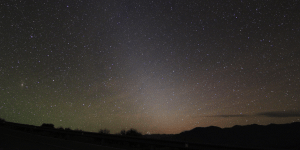 A view of the zodiacal light.