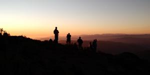 Sunset at Cerro Tololo Observatory.